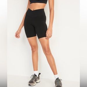 Extra High-Waisted PowerChill Biker Shorts -- 8-inch inseam